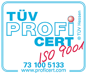 TÜV ISO9001 zertifiziert